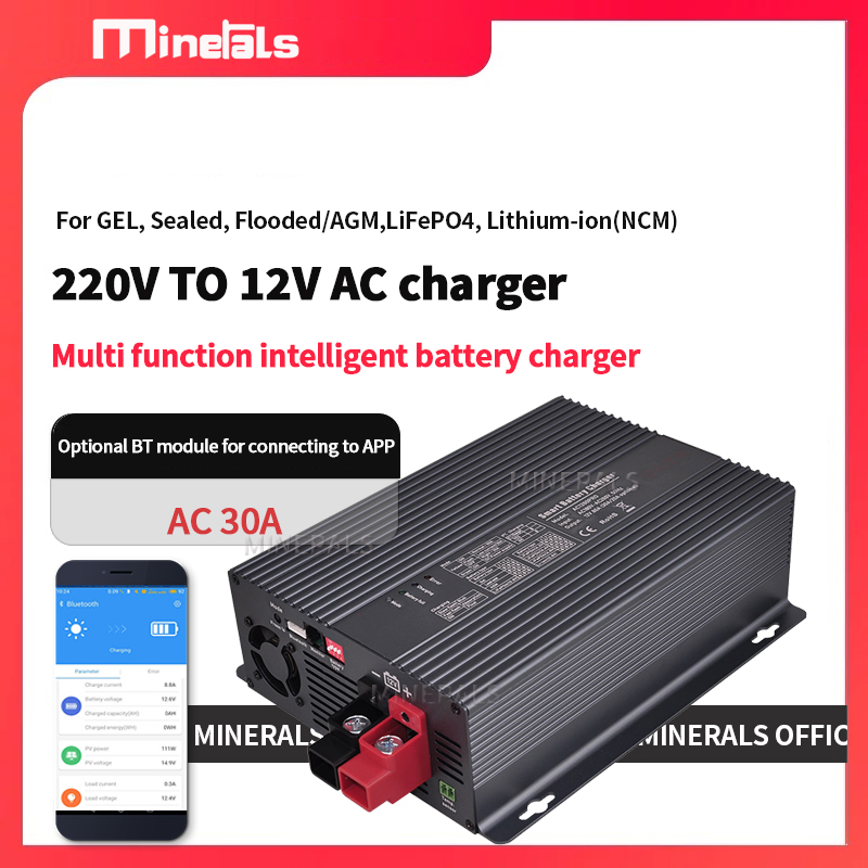 Lithium Battery 12V - Intelligentes Batterieladegerät AC zu DC 12V