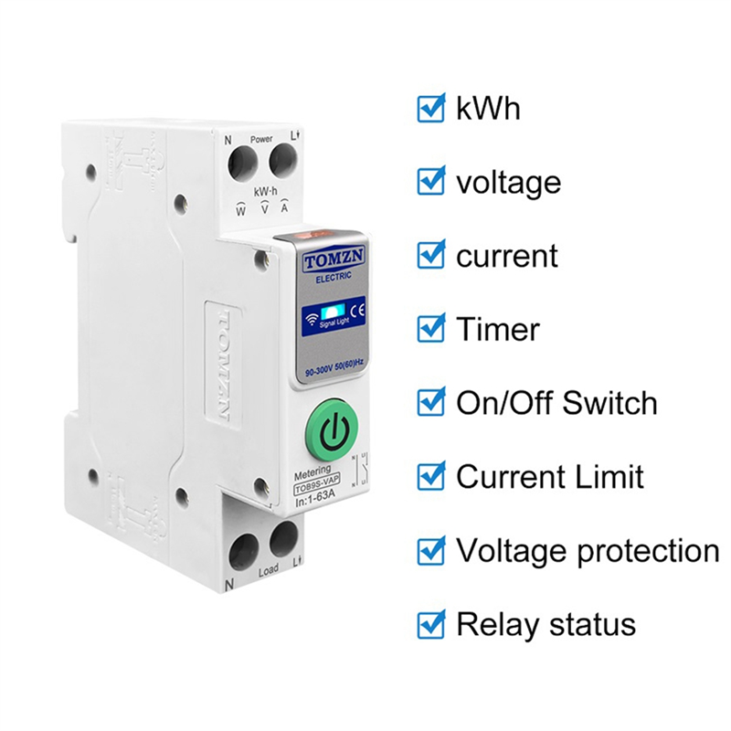 ABDE-TOMZN TOB9S-VAP TUYA Smar – Energy Monitor Meter Bewertung und Preis