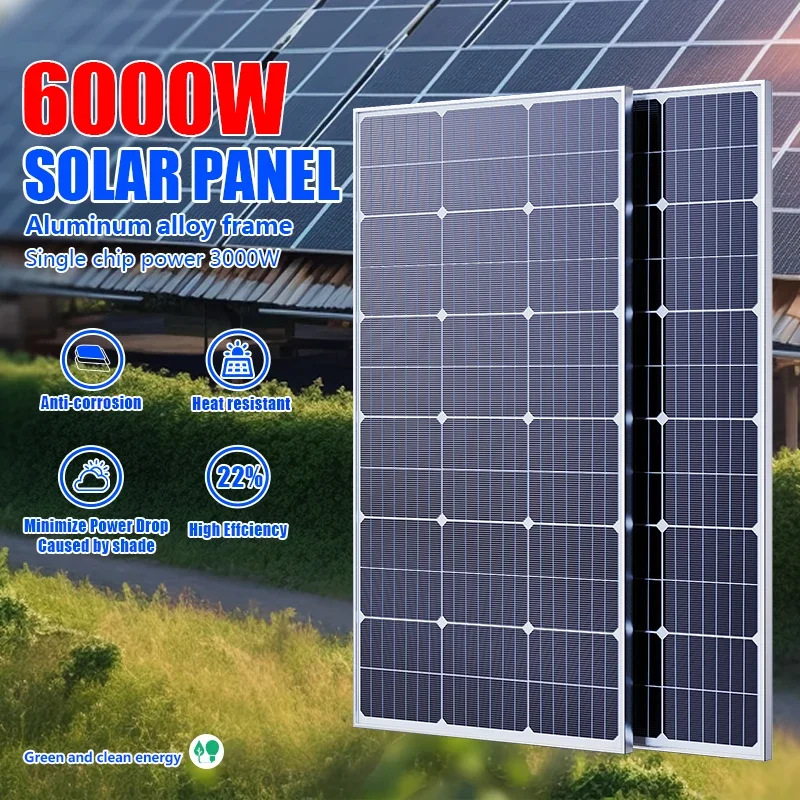 6000W/3000W Hochleistungs-Sola – Solar Panel 200W Bewertung und Preis
