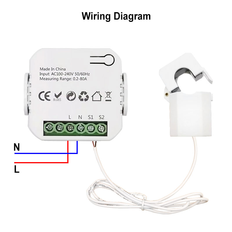 Smart Life ZigBee Klemm-Stromz – Energy Monitor Meter Bewertung und Preis