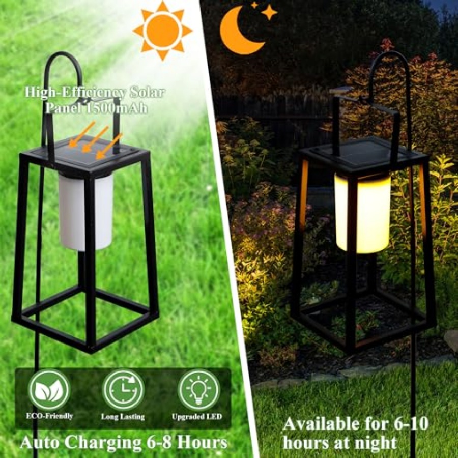 5'' Hohe Solar-Außenlaterne Tr – Solar Lamp Bewertung und Preis