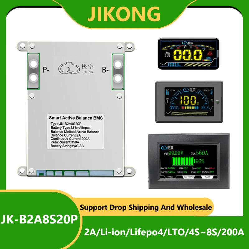 JK BMS 200A JK-B2A8S20P JKBMS  – Lithium Battery 12V Bewertung und Preis